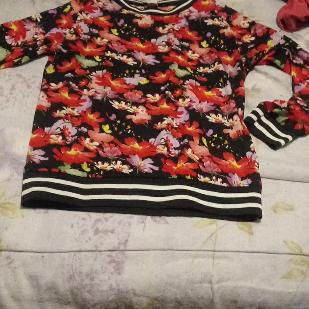 Silk sweatshirt